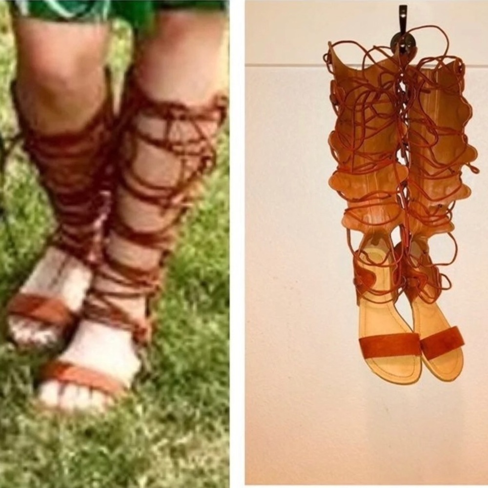 Free People Decibel Look Alike 8 Tall Gladiator